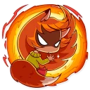 👹-Alice Fox, Telegram Sticker