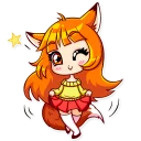 👋-Alice Fox, Telegram Sticker
