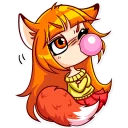 ☹-Alice Fox, Telegram Sticker