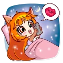 💋-Alice Fox, Telegram Sticker