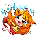 😂-Alice Fox, Telegram Sticker