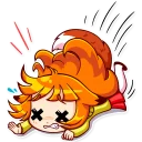 😵-Alice Fox, Telegram Sticker