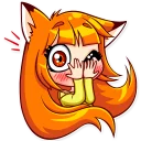 😨-Alice Fox, Telegram Sticker