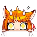 😈-Alice Fox, Telegram Sticker