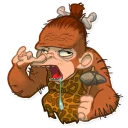 🐒-Mona Monkey, Telegram Sticker