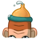 🍼-Mona Monkey, Telegram Sticker