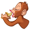 🍌-Mona Monkey, Telegram Sticker