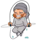 😤-Mona Monkey, Telegram Sticker