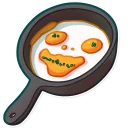 🍳-Mona Monkey, Telegram Sticker