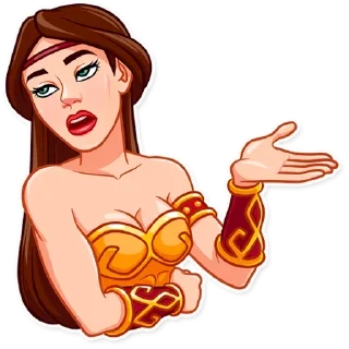 🙄-Girls Stickers, Telegram Sticker