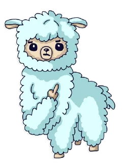 🤬-Alpaka Florentina, Telegram Sticker