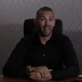 🌟-Andrew Tate by @lbartour, Telegram Sticker