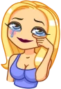 😪-Angel Marie, Telegram Sticker
