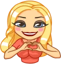 ❤-Angel Marie, Telegram Sticker