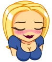 😊-Angel Marie, Telegram Sticker