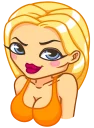 😊-Angel Marie, Telegram Sticker
