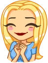 😊-Angel Marie, Telegram Sticker