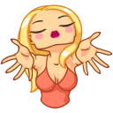 🙌-Angel Marie, Telegram Sticker