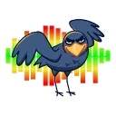 💃-Crow, Telegram Sticker