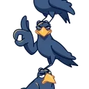 👌-Crow, Telegram Sticker