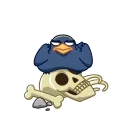 😈-Crow, Telegram Sticker
