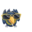 😎-Crow, Telegram Sticker