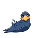 👋-Crow, Telegram Sticker