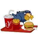 🤤-Crow, Telegram Sticker