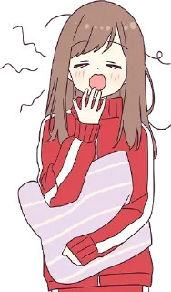 😴-Cute Couple, Telegram Sticker