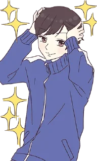😏-Cute Couple, Telegram Sticker