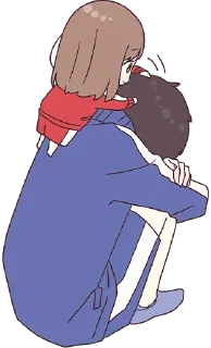 🥺-Cute Couple, Telegram Sticker