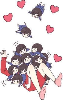 😍-Cute Couple, Telegram Sticker