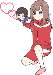 ❤️-Cute Couple, Telegram Sticker