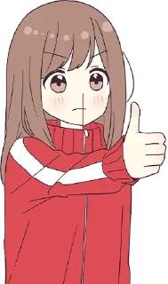 👍-Cute Couple, Telegram Sticker