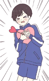 💘-Cute Couple, Telegram Sticker
