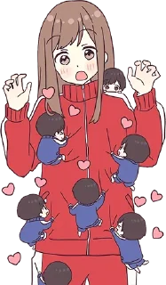 🤗-Cute Couple, Telegram Sticker