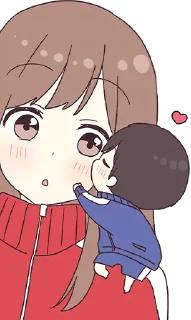😘-Cute Couple, Telegram Sticker