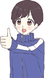 👍-Cute Couple, Telegram Sticker