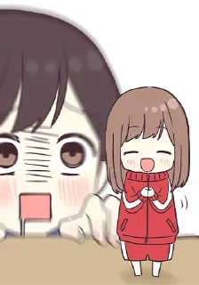 😲-Cute Couple, Telegram Sticker