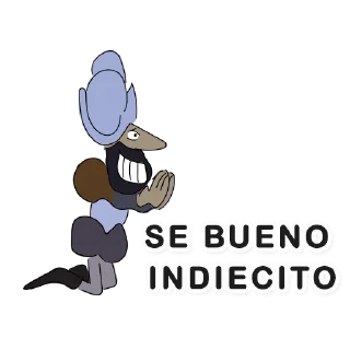 🙏-Animados Cubanos by BlackXtreME, Telegram Sticker