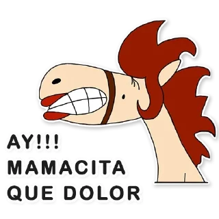 😣-Animados Cubanos by BlackXtreME, Telegram Sticker