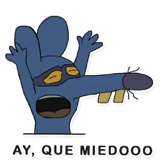 😱-Animados Cubanos by BlackXtreME, Telegram Sticker