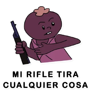 💪-Animados Cubanos by BlackXtreME, Telegram Sticker