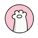 🐾-Simons Cat @IMG2D, Telegram Sticker