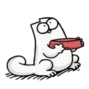 🥣-Simons Cat @IMG2D, Telegram Sticker