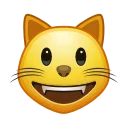 😺-Animated Emoji, Telegram Sticker