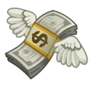 💸-Animated Emoji, Telegram Sticker