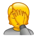 🤦-Animated Emoji, Telegram Sticker