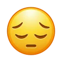😔-Animated Emoji, Telegram Sticker