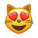😻-Animated Emoji, Telegram Sticker